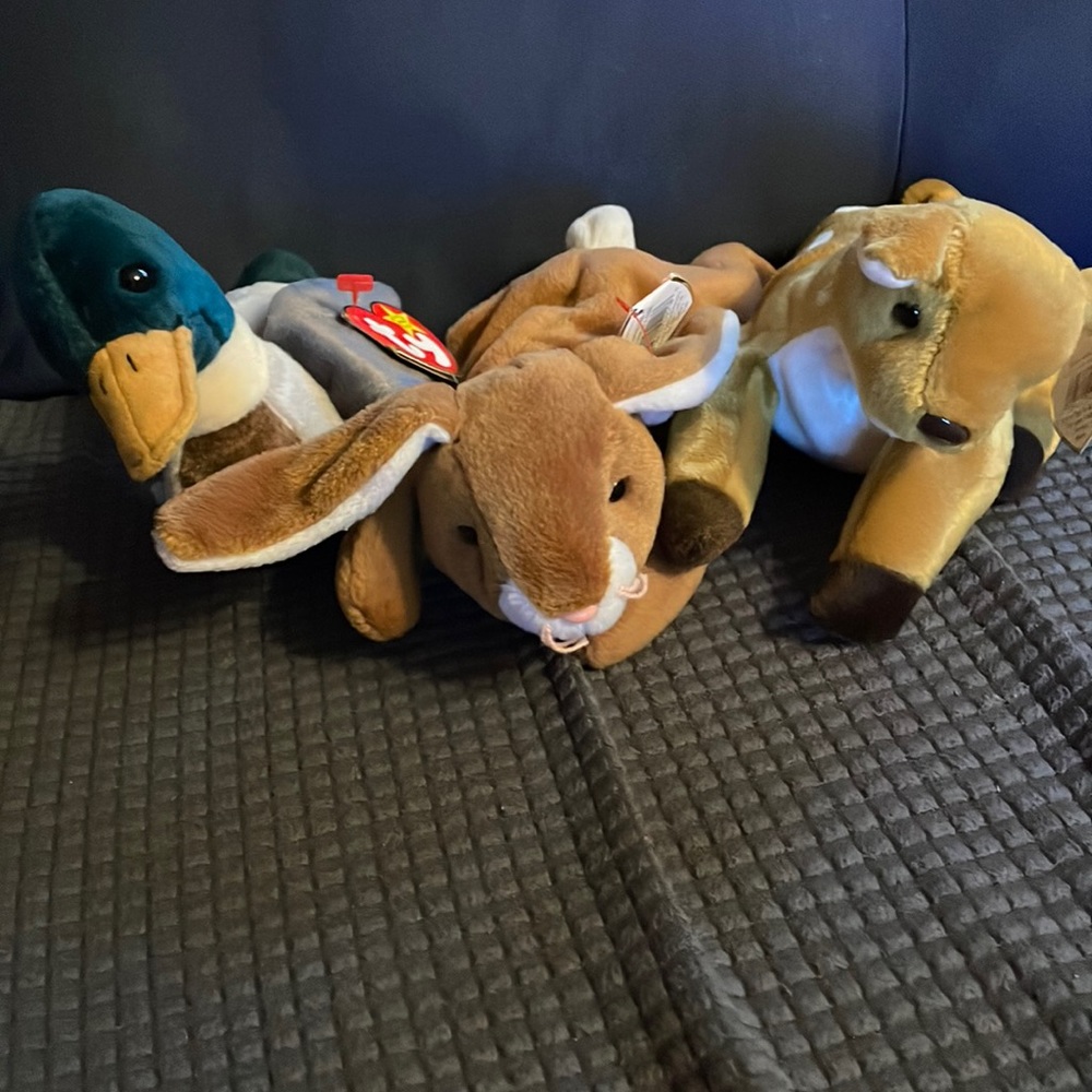 3 Ty Beanie babies